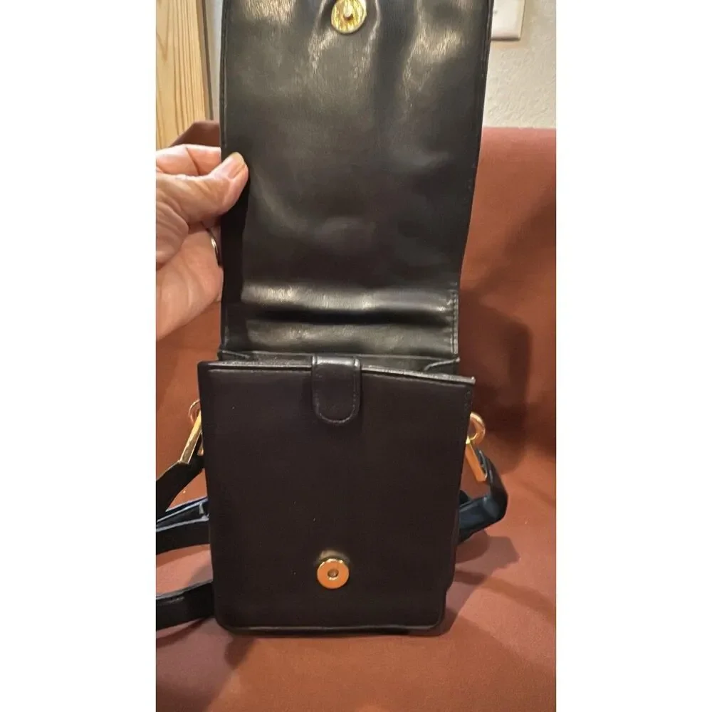 Small Black Crossover Purse